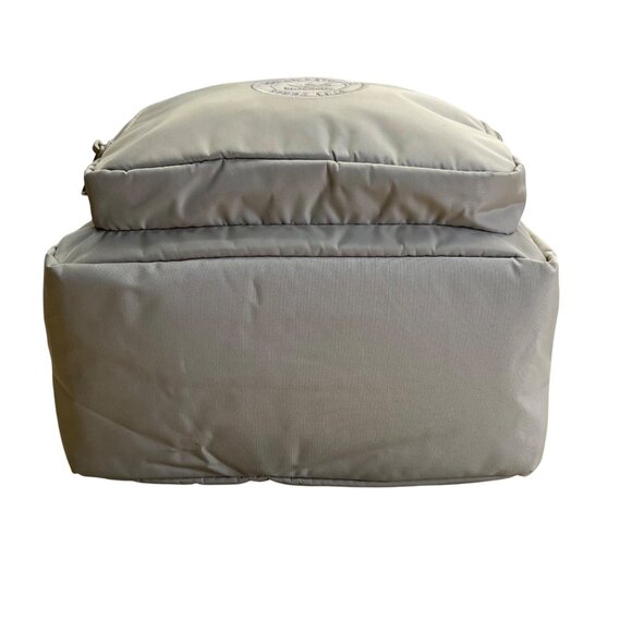 Adidas Women’s Beige Adjustable Straps Embroidered Logo Travel Mini Backpack - Picture 5 of 13